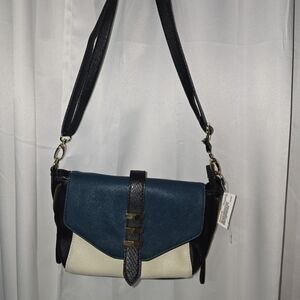 Elegant Black and Green CROSSBODY  Women's Bag